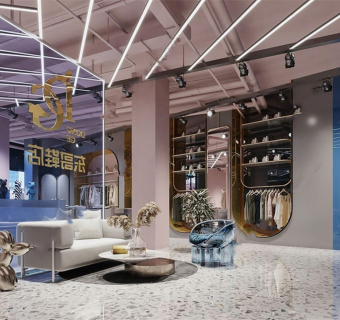 现代鞋店SU模型